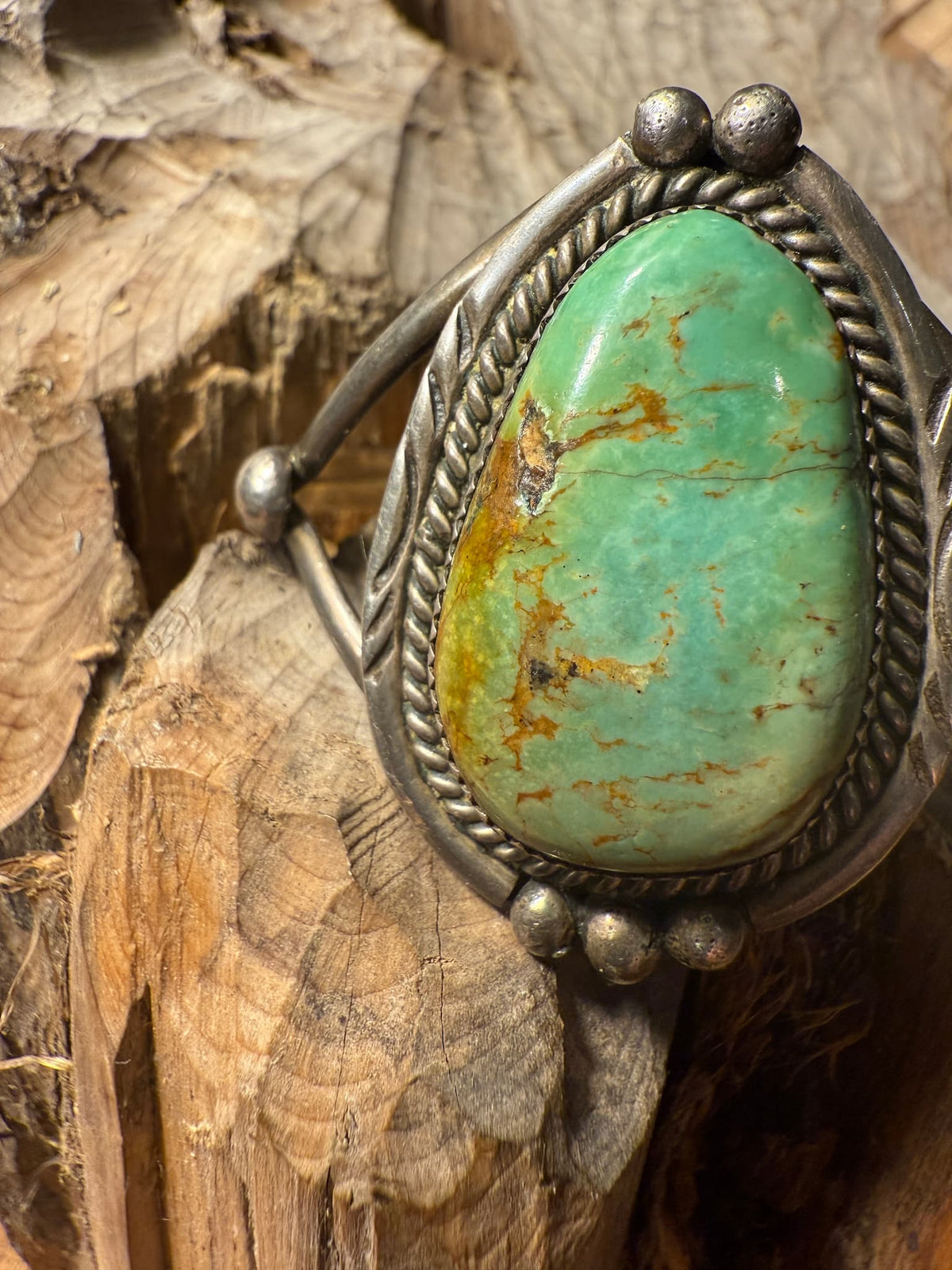Royston Mine Green Turquoise Bracelet