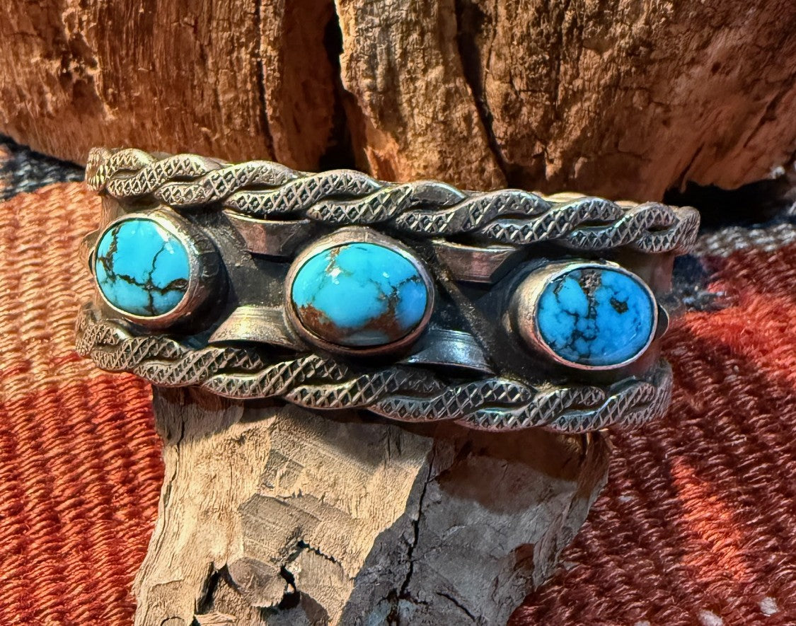 Serpent Turquoise Cuff