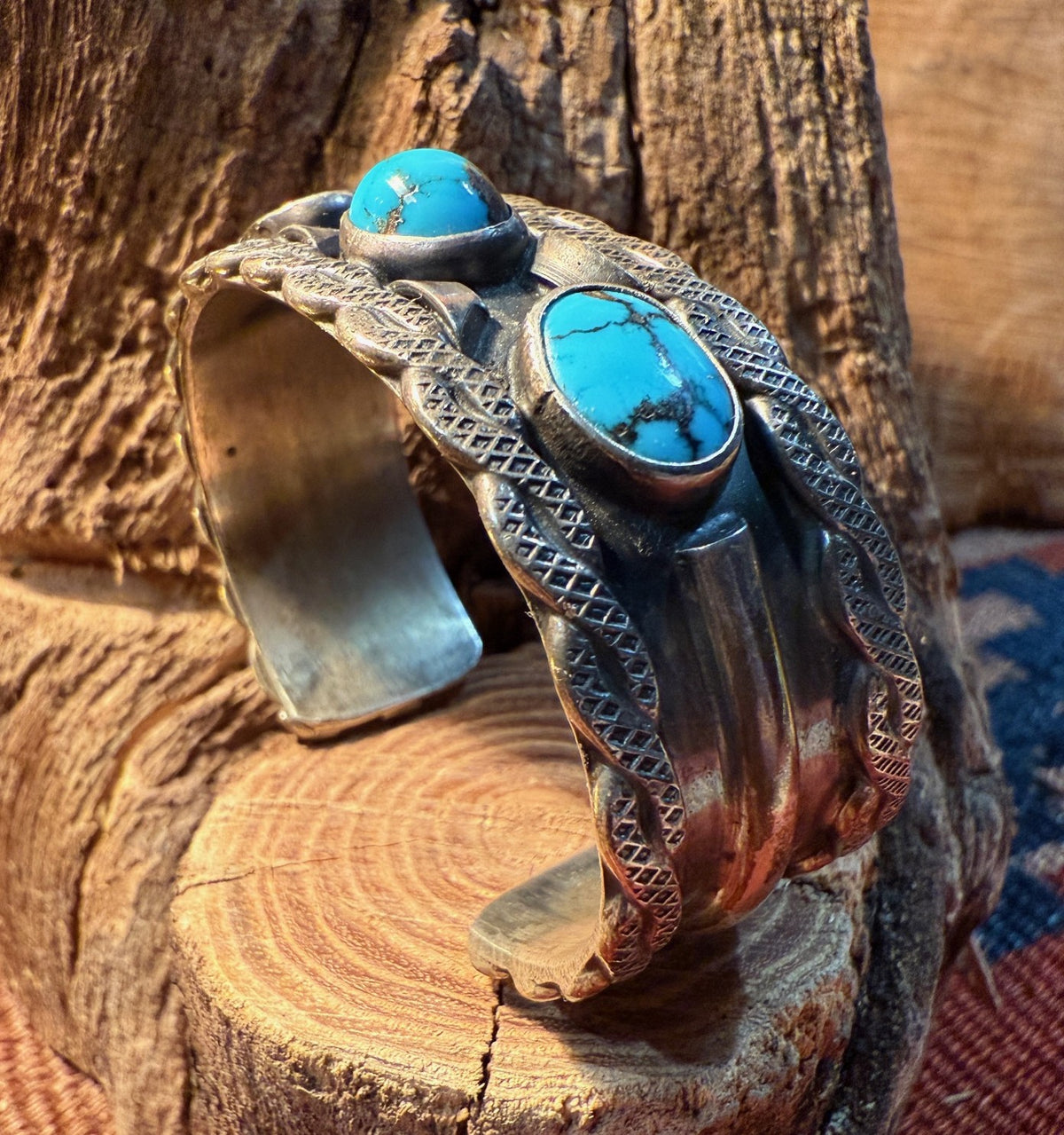 Serpent Turquoise Cuff