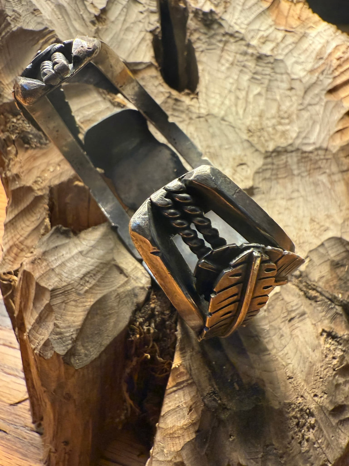 Shadow Box Morenci Turquoise Cuff