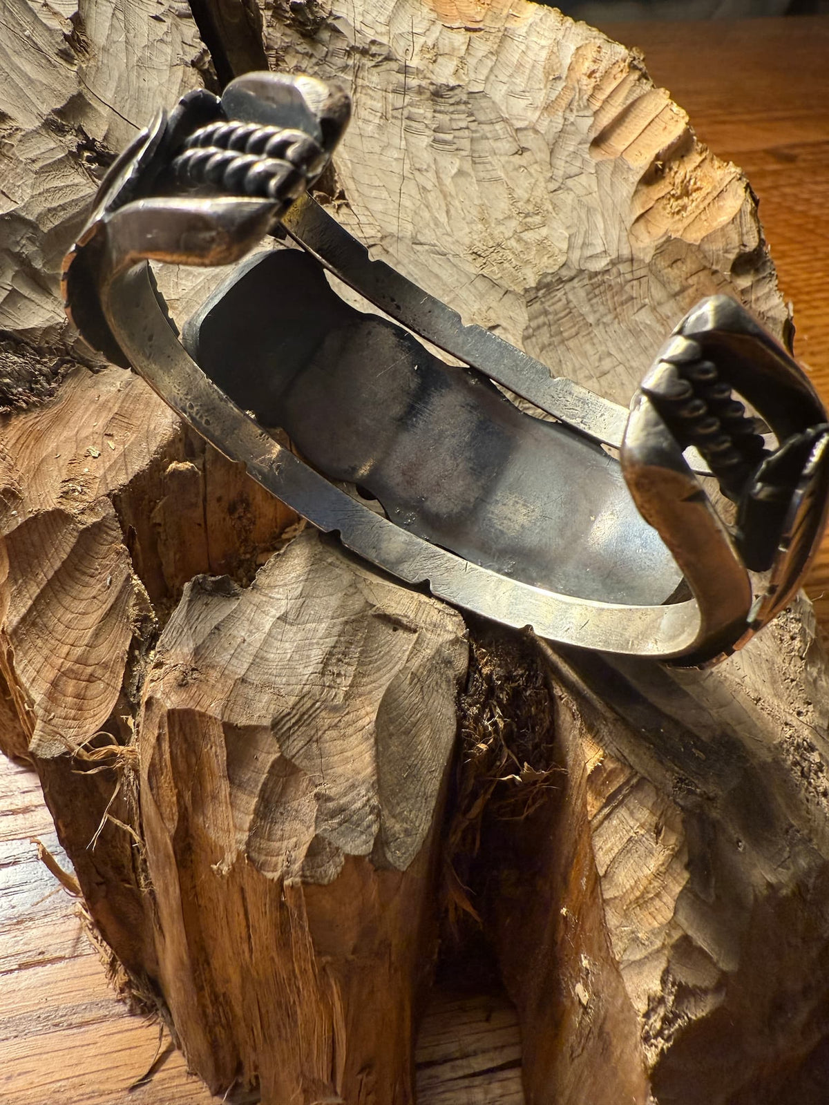 Shadow Box Morenci Turquoise Cuff