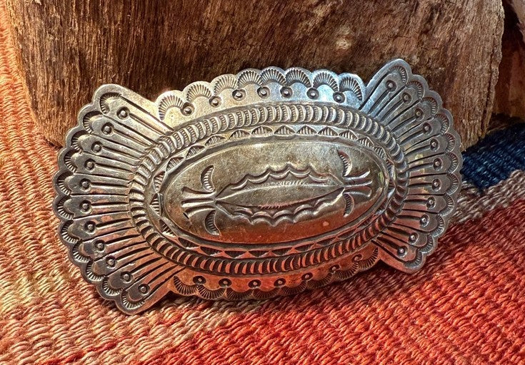 Silver Hair Barrette