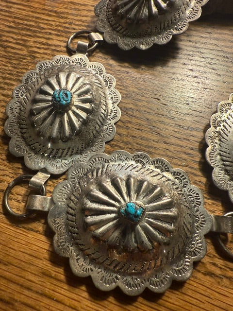 Silver Link Concha Belt