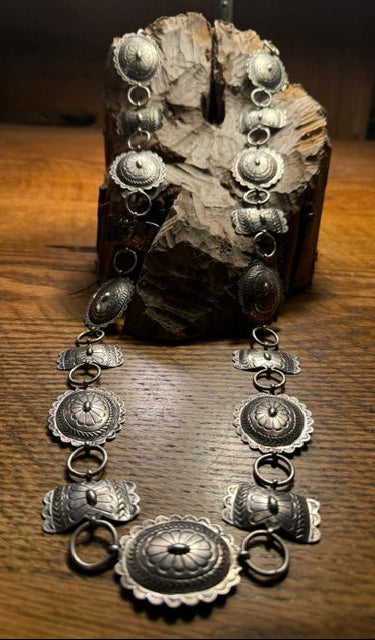 Silver Link Concha Belt Petit