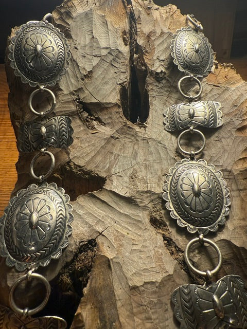 Silver Link Concha Belt Petit