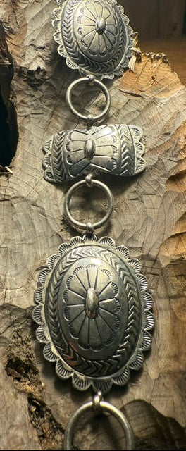 Silver Link Concha Belt Petit