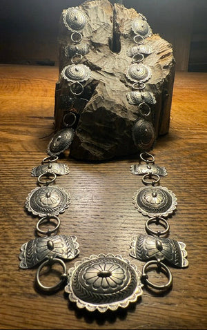 Silver Link Concha Belt Petit