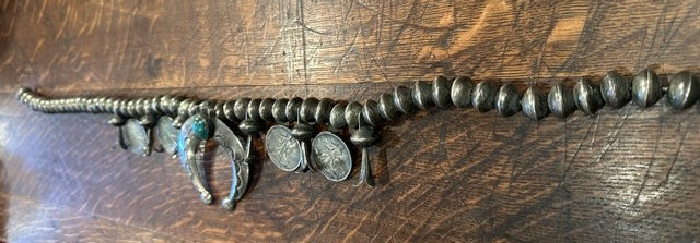 Silver Mercury Squash Blossom