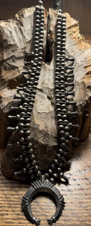 Silver Squash Blossom Necklace