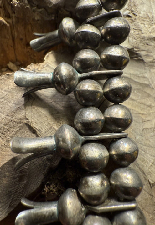 Silver Squash Blossom Necklace