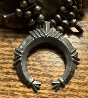 Silver Squash Blossom Necklace