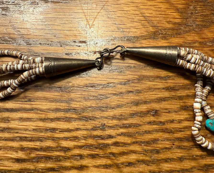 Six Strand Heishi Necklace