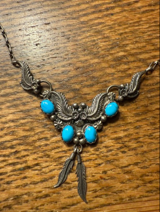 Sleeping Beauty Turquoise Necklace