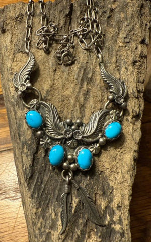 Sleeping Beauty Turquoise Necklace