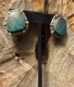 Speckled Pyrite Earrings