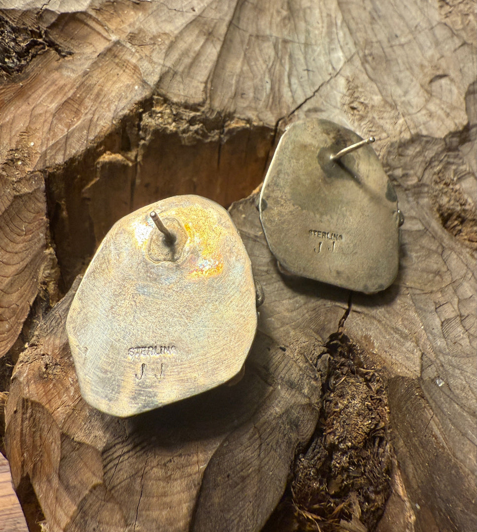Speckled Pyrite Earrings