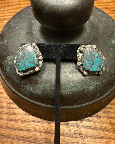 Speckled Pyrite Earrings