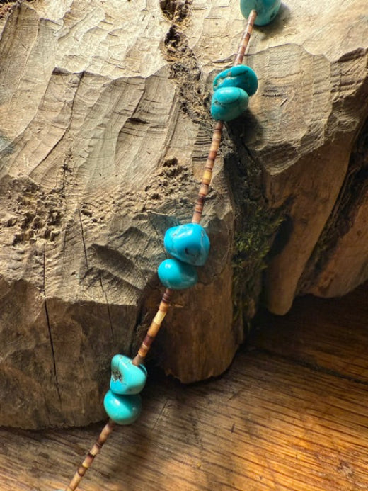 Spirit Bear Heishi Necklace