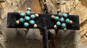 Star Cluster Zuni Snake Eye Earrings