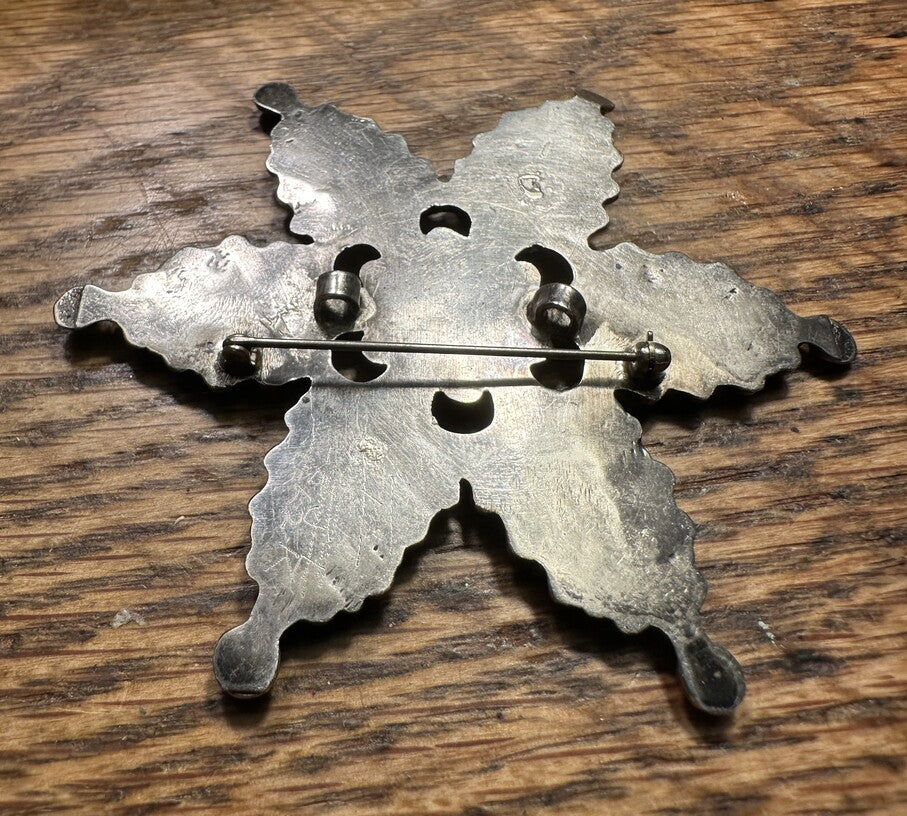 Star Snowflake Zuni Pin/Pendant