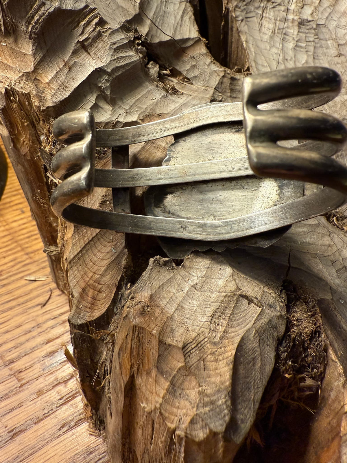 Stormy Mountain Turquoise Cuff Bracelet