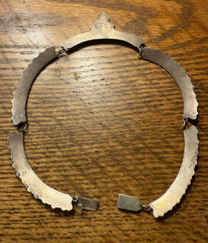 Teardrop Choker Turquoise Necklace
