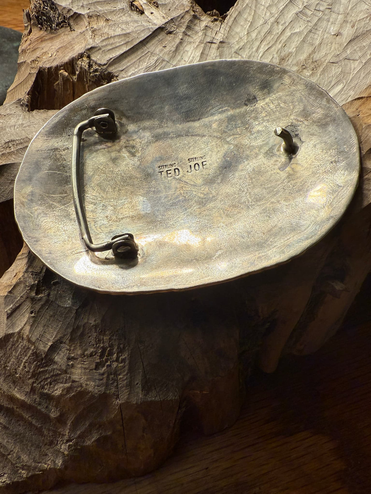 Ted Joe Bear Claw Belt Buckle