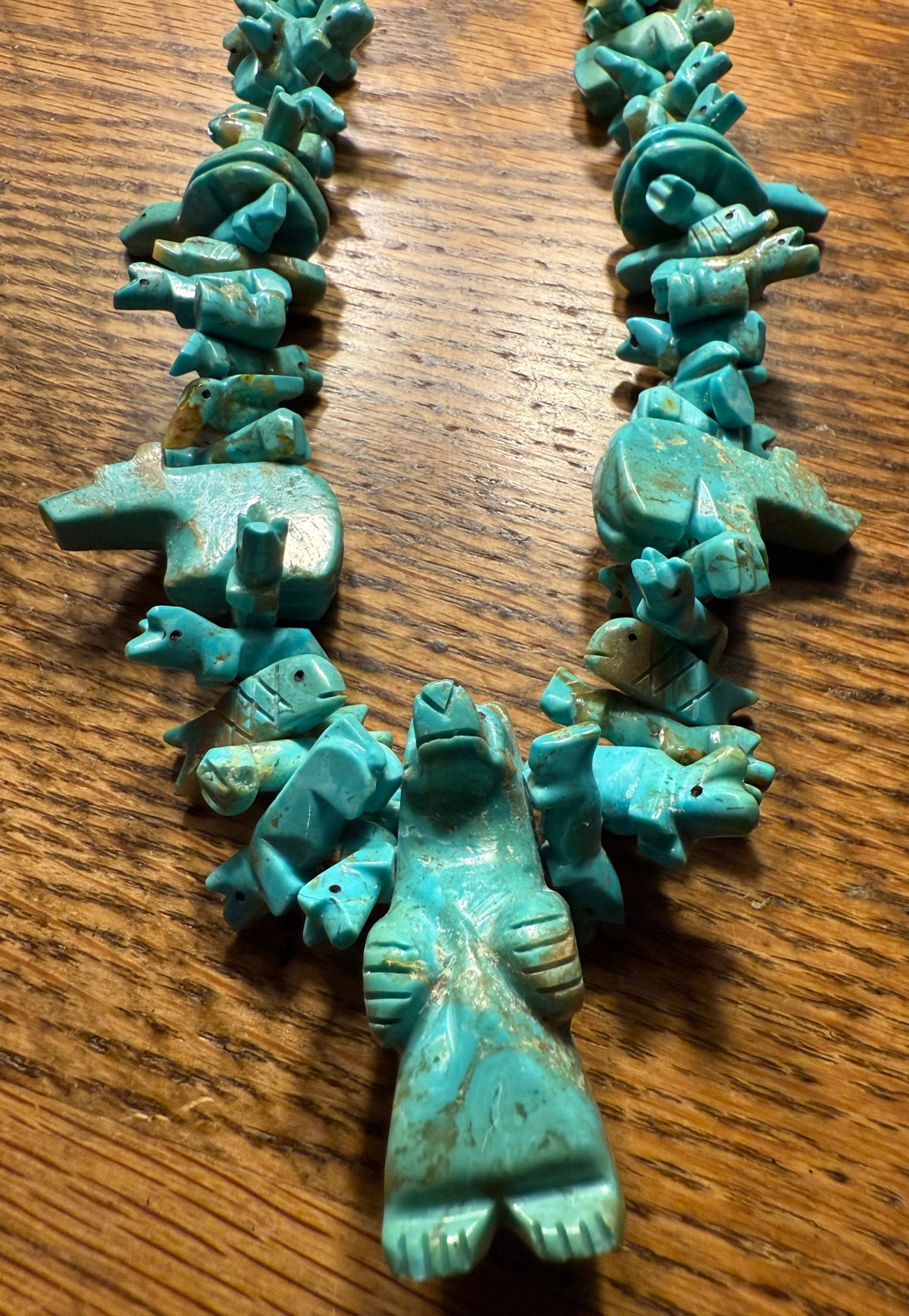 Turkey Bear Animal Fetish Necklace