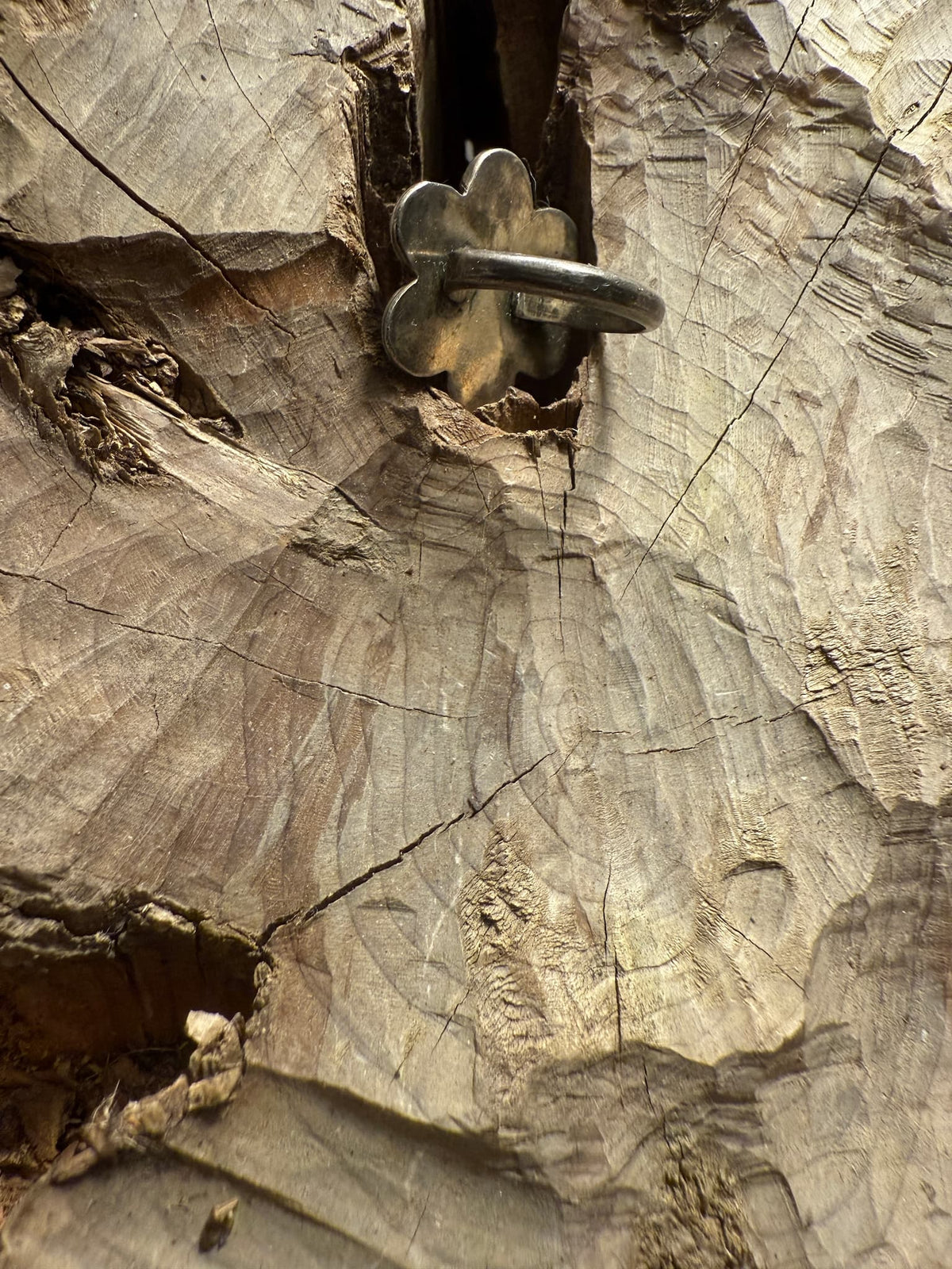 Turquoise 7 Stone Cluster Ring