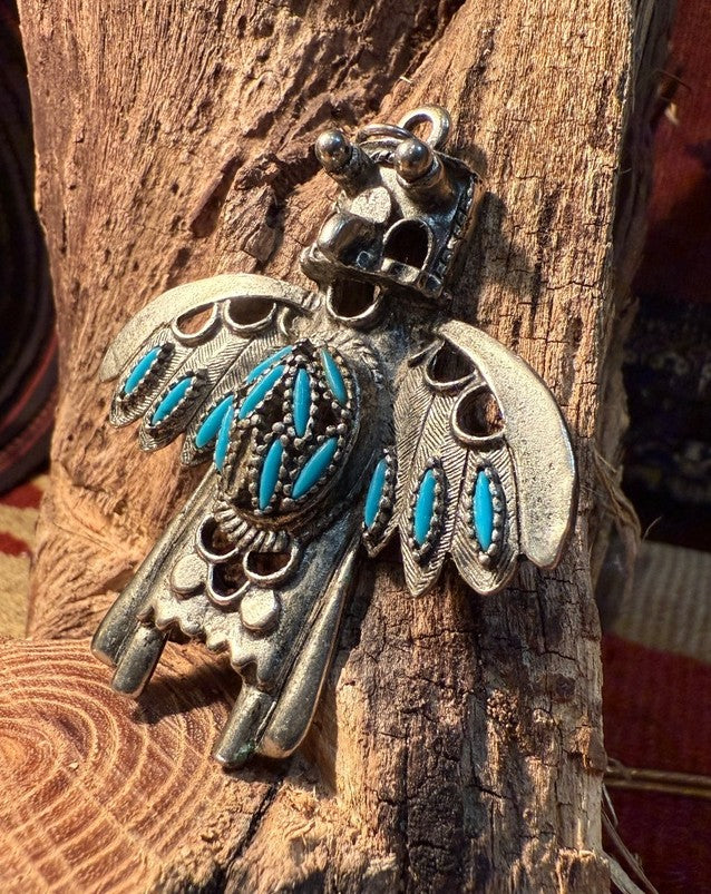 Turquoise Cast Bird Kachina