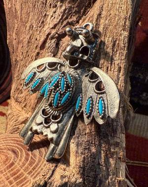 Turquoise Cast Bird Kachina