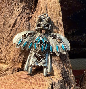 Turquoise Cast Bird Kachina