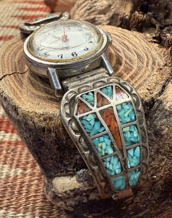 Turquoise Coral Watch Band