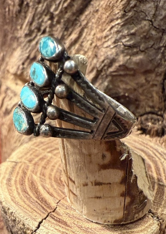 Turquoise Ring of Fours