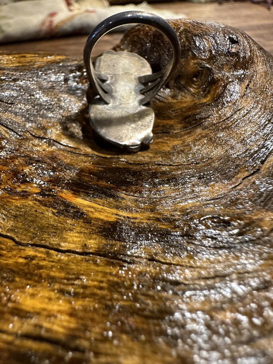 Two Stone Turquoise Ring [SG-046]