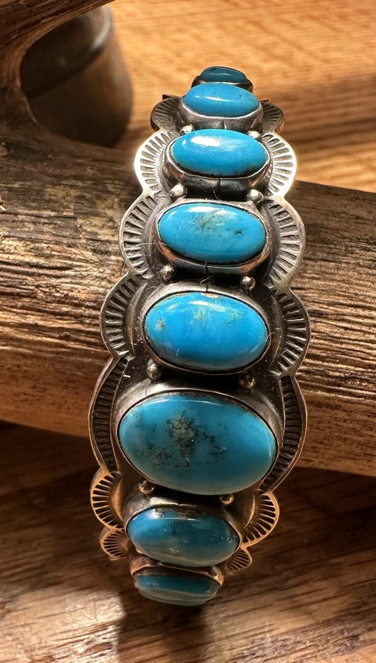 Verma Benally Turquoise Bracelet