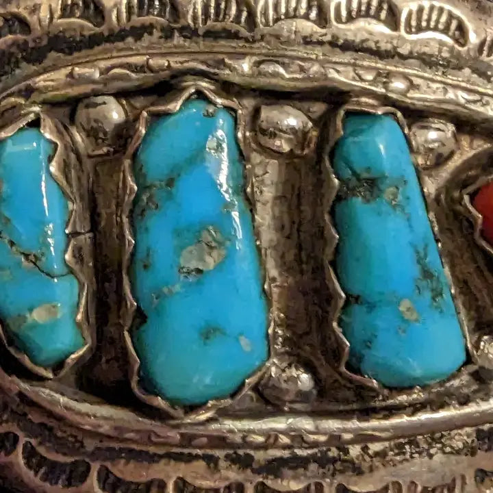 Vintage Native American Belt Buckle