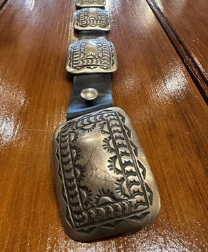 Vintage Navajo Concho Belt