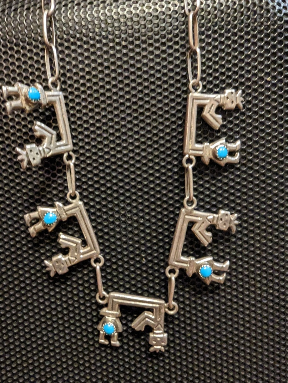 Vintage Navajo Ye Bi Chei necklace