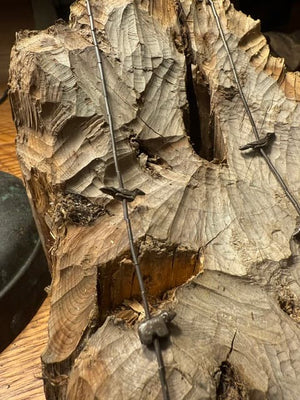 Vintage Sterling Silver Fetish Necklace