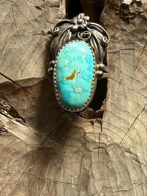 Water Web Turquoise Ring