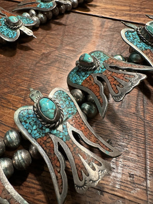 Waterbird Inlay Necklace