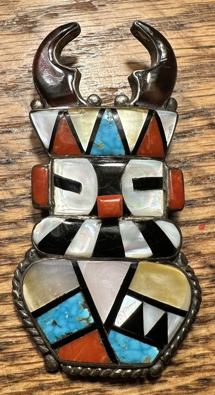 Zuni Antelope Kachina Pin