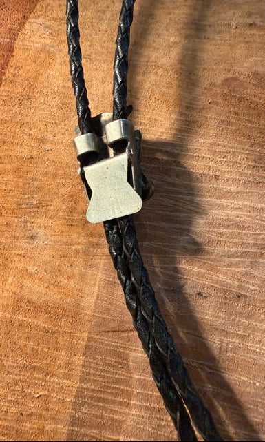 Zuni Bird Inlay Bolo Tie