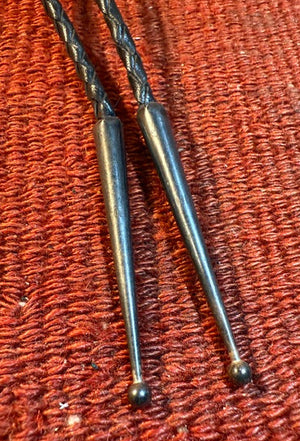 Zuni Bird Inlay Bolo Tie