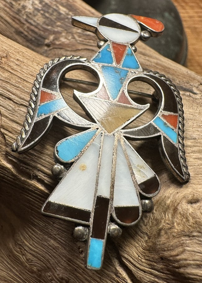 Zuni Bird Pin