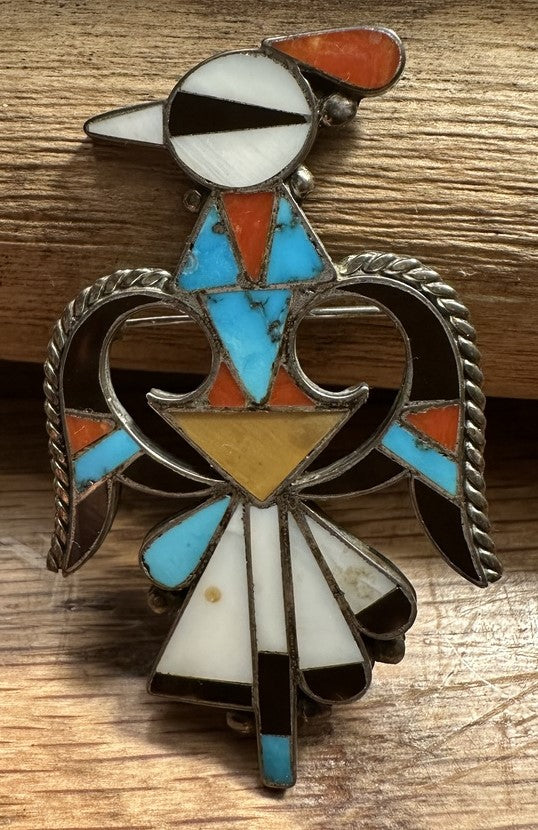 Zuni Bird Pin