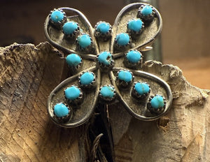 Zuni Butterfly Pin