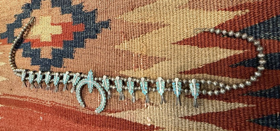 Zuni Cluster Blossom Necklace