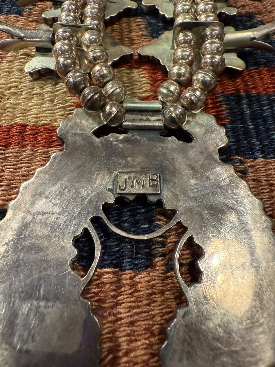 Navajo Cluster Blossom Necklace [SG-213]